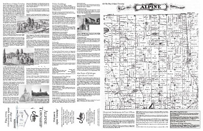 Alpine Township 160th Anniversary Map